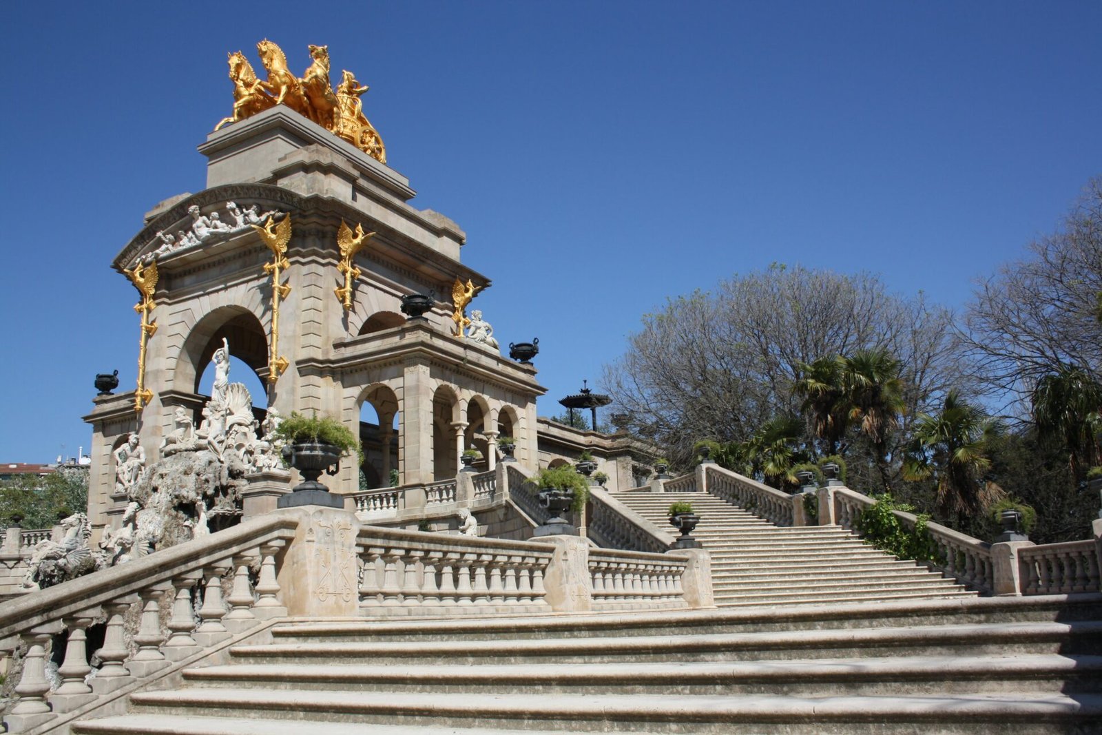 Parc de la Ciutadella 6 Catarata del Parc de la Ciutadella
