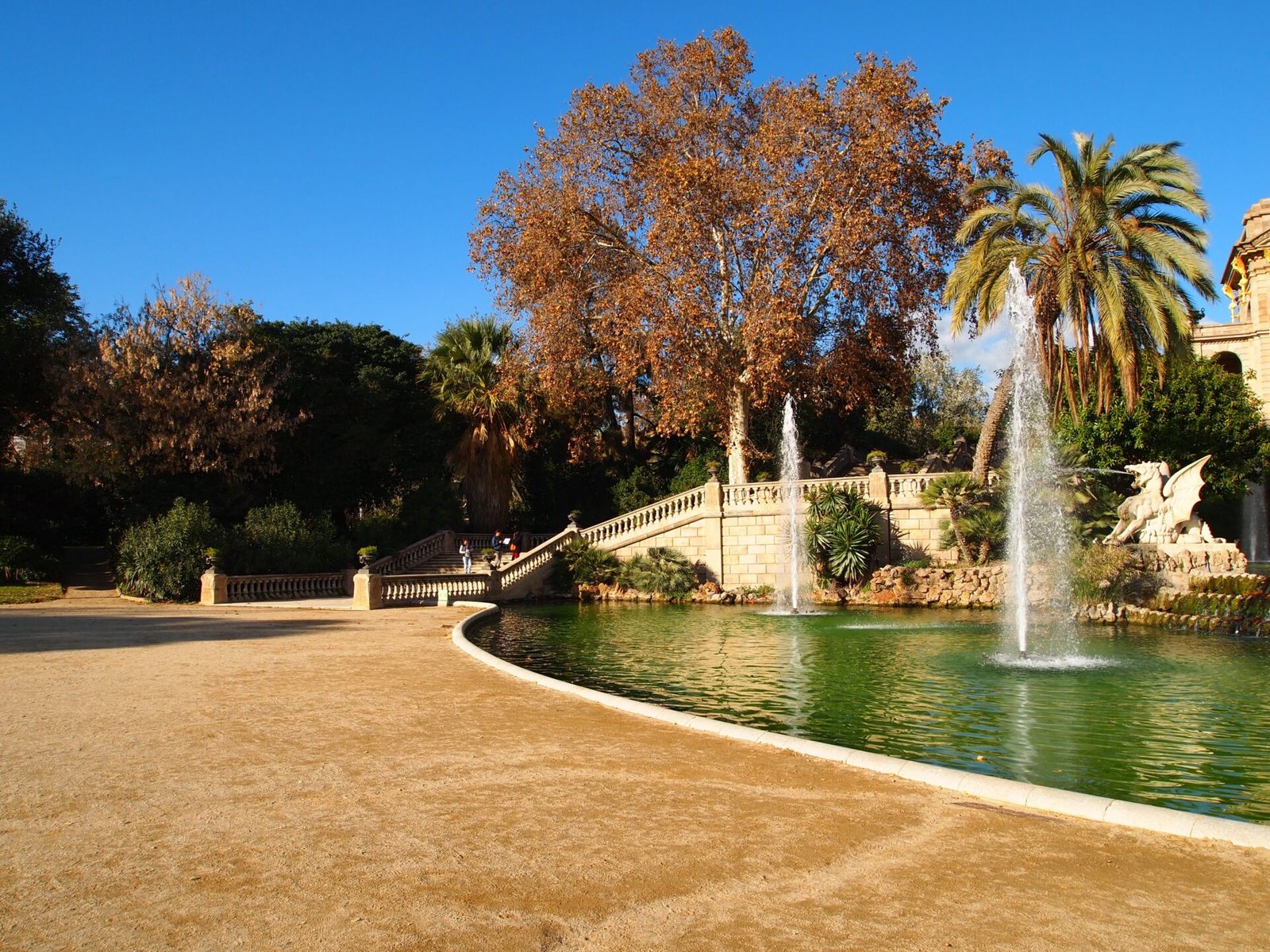 Catarata del Parc de la Ciutadella