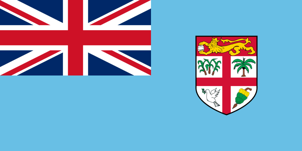 List of countries in Australia and Oceania Continent 2 Flag of Fiji