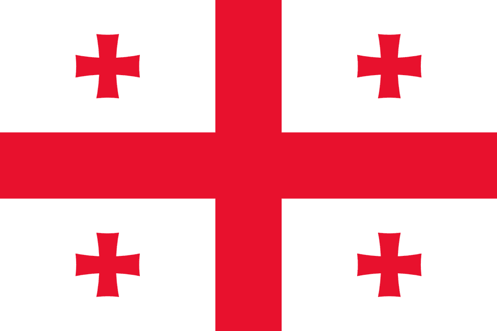 List of All Countries in Europe 28 Flag of Georgia