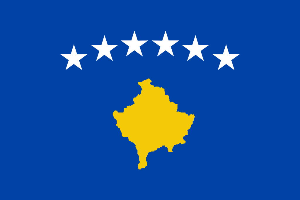 List of All Countries in Europe 14 Flag of Kosovo