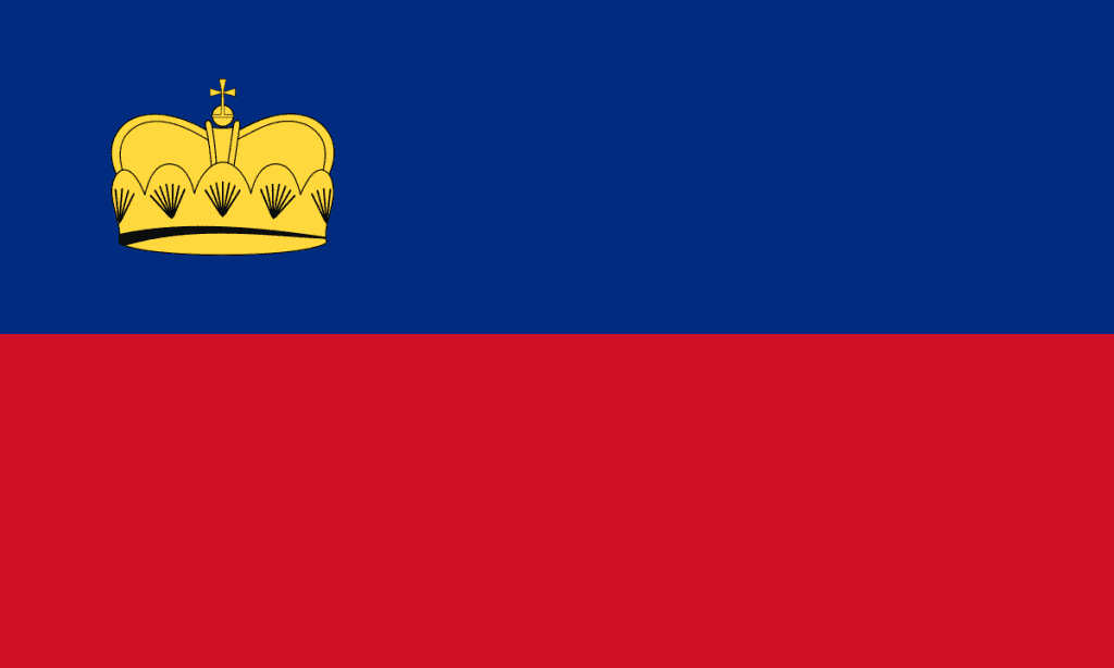 List of All Countries in Europe 48 Flag of Liechtenstein