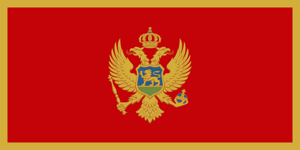 List of All Countries in Europe 17 Flag of Montenegro