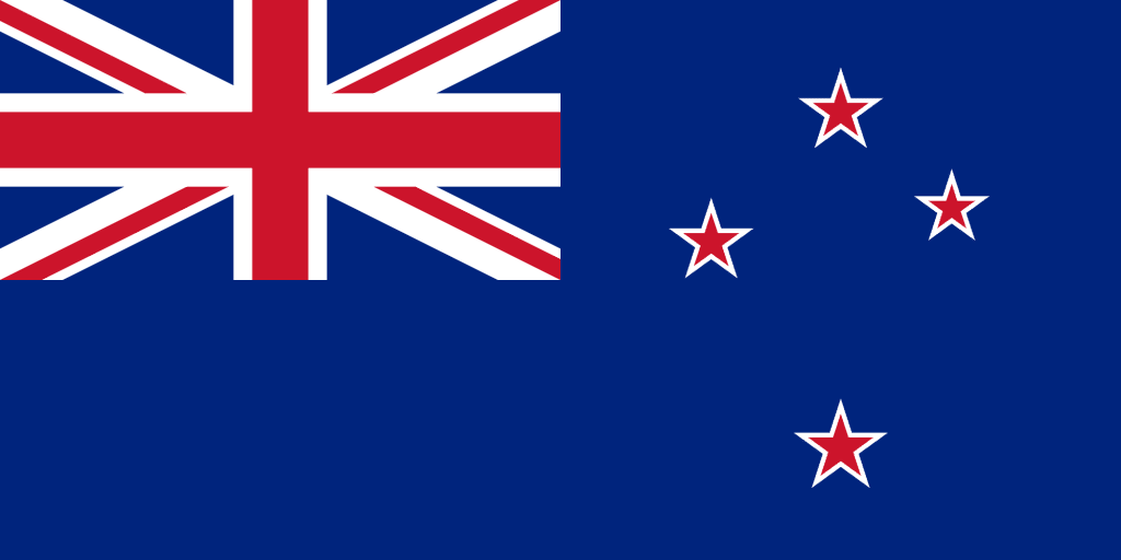 List of countries in Australia and Oceania Continent 7 Flag of New Zealand