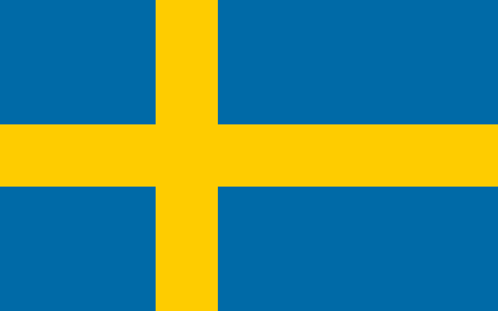 List of All Countries in Europe 21 Flag of Sweden