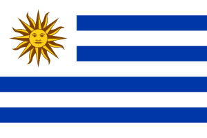 List of All Countries in South America 11 Flag of Uruguay