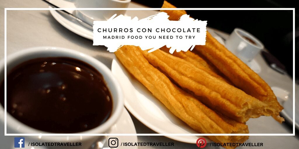 Food You Need To Try While In Madrid 8 Churros con Chocolate