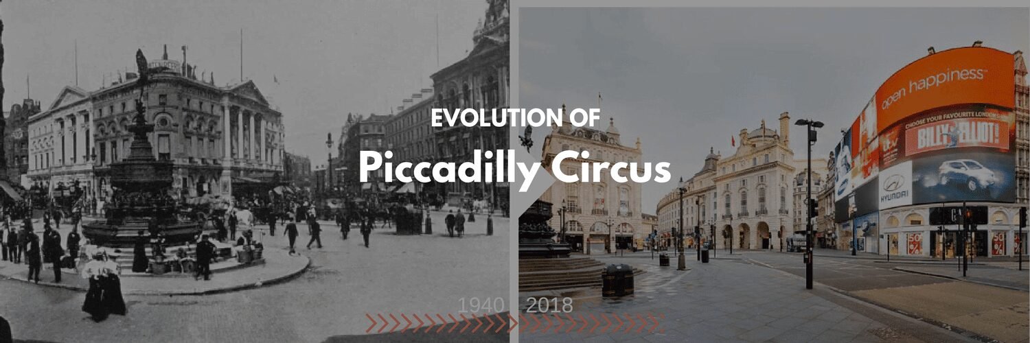 Evolution of London Piccadilly Circus 5 Evolution of London Piccadilly Circus