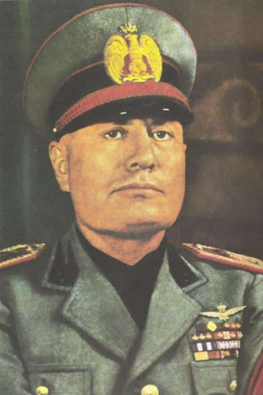 benito mussolini Italian dictator