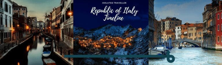 Republic of Italy Timeline