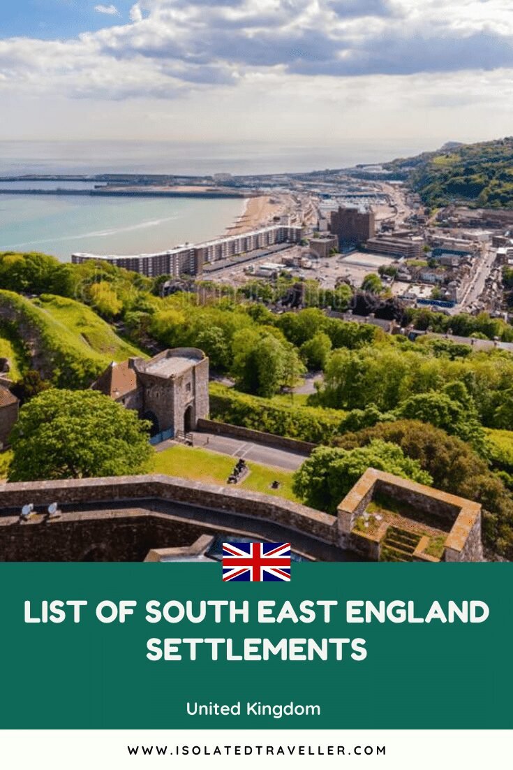 List of South East England Settlements 6 South East England Settlements