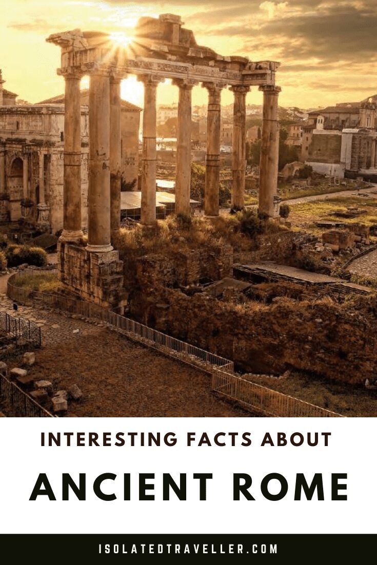 10 Interesting Ancient Rome Facts 6 Ancient Rome Facts