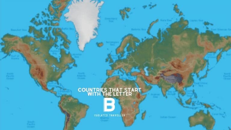 Countries That Start With The Letter B