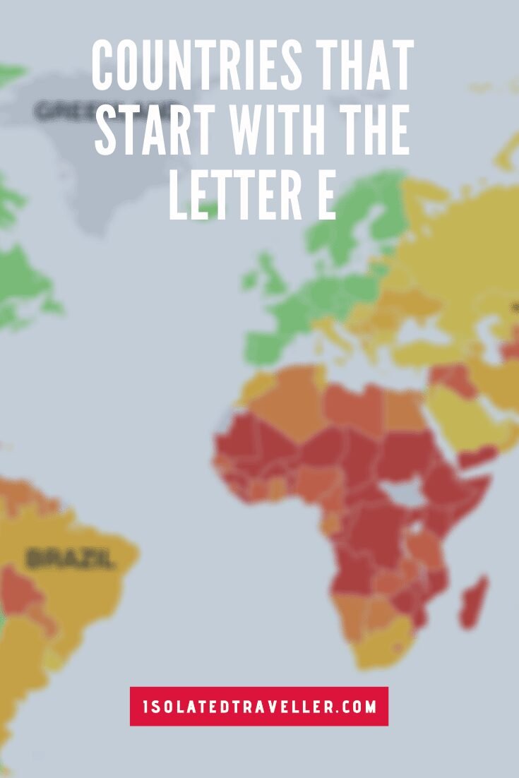 Countries That Start With The Letter E 6 Countries That Start With The Letter E