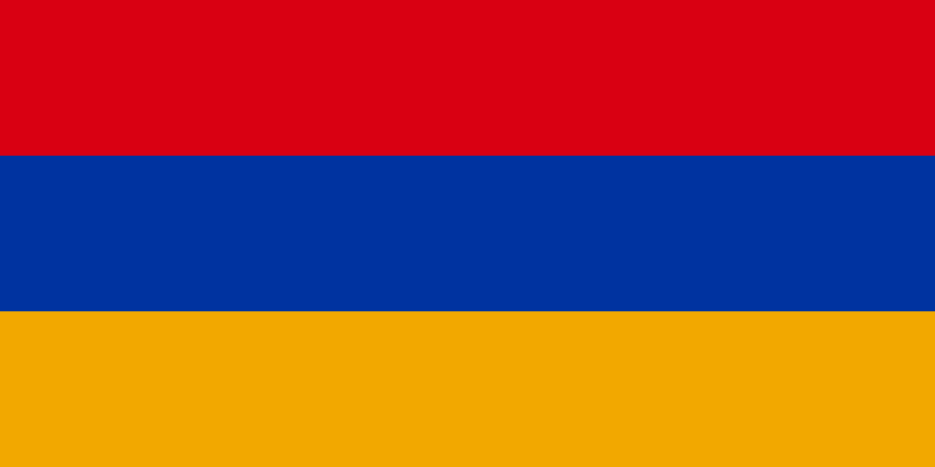 List of All Countries in Europe 40 Flag of Armenia
