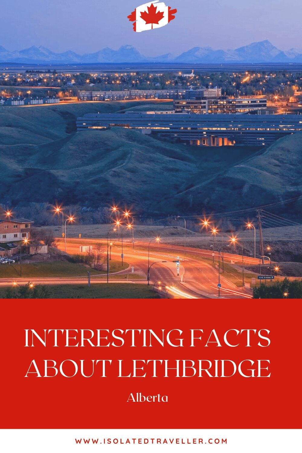 Facts About Lethbridge