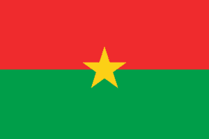 List of All Countries in Africa 10 Flag of Burkina Faso
