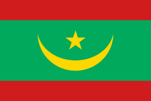 List of All Countries in Africa 37 Mauritania Flag