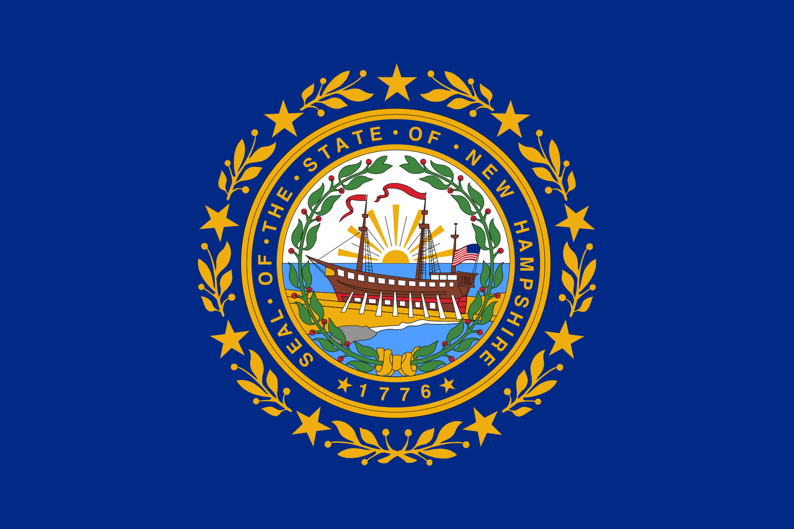 New Hampshire Flag