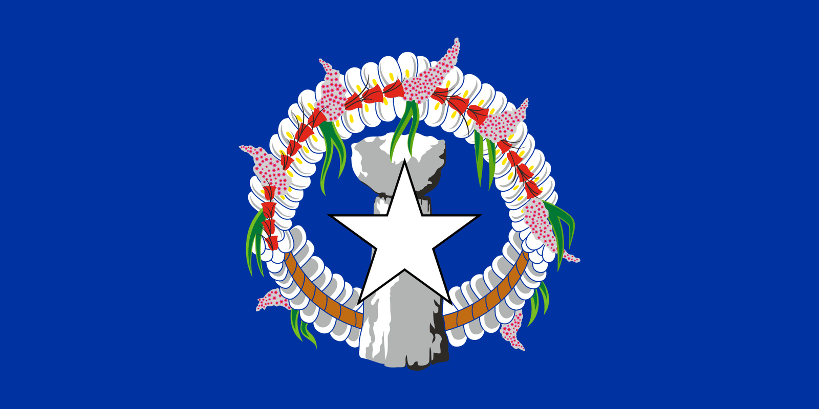 Capital Cities of Australia/Oceania 20 Northern Mariana Islands Flag