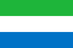 List of All Countries in Africa 48 Sierra Leone Flag