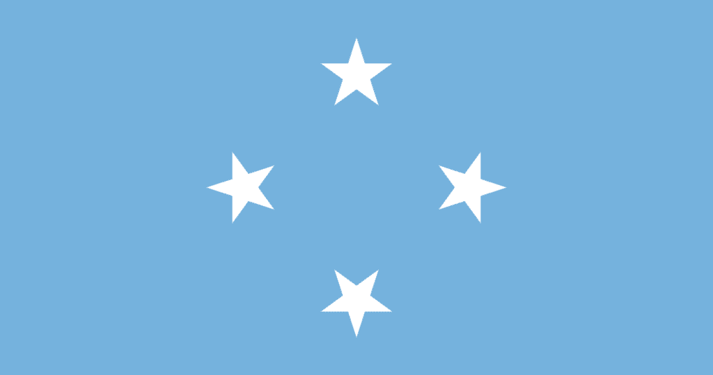 List of countries in Australia and Oceania Continent 5 Flag of the Federated States of Micronesia