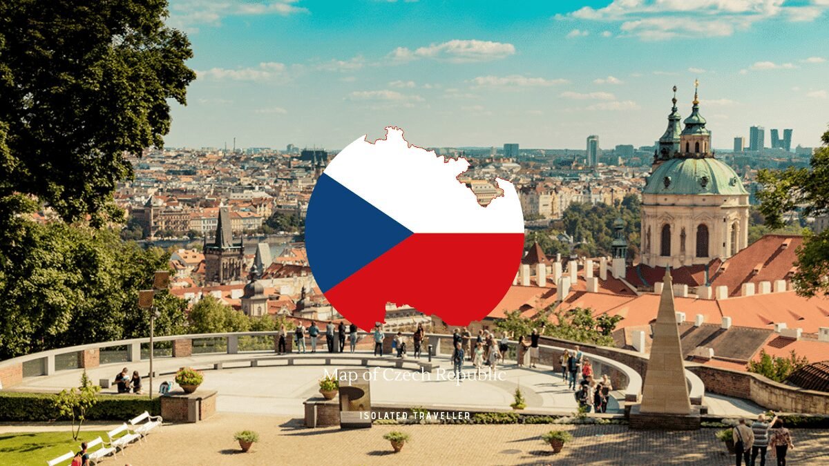 Map of Czech Republic