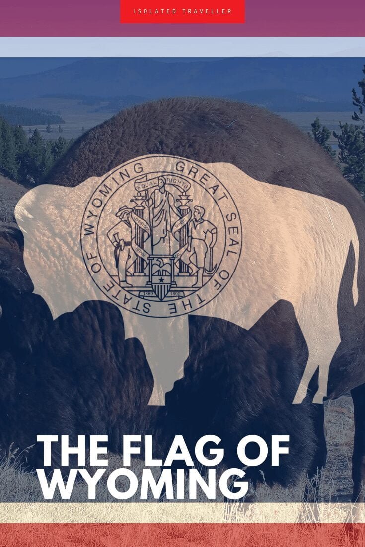The flag of Wyoming