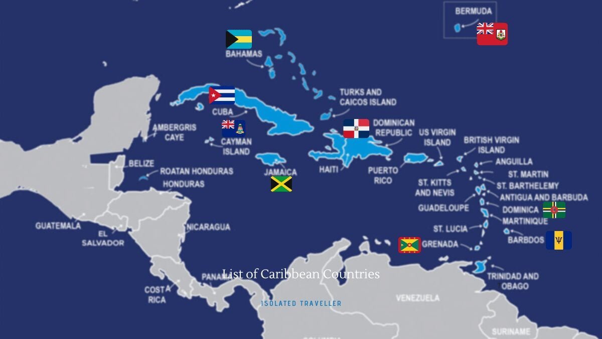 List of Caribbean Countries 5 List of Caribbean Countries