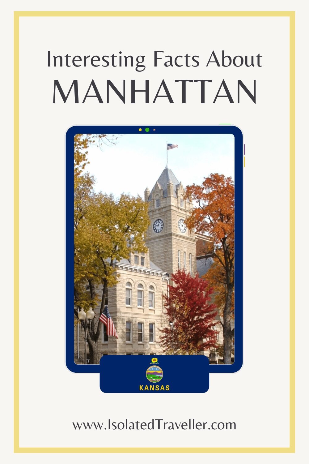 Facts About Manhattan, Kansas