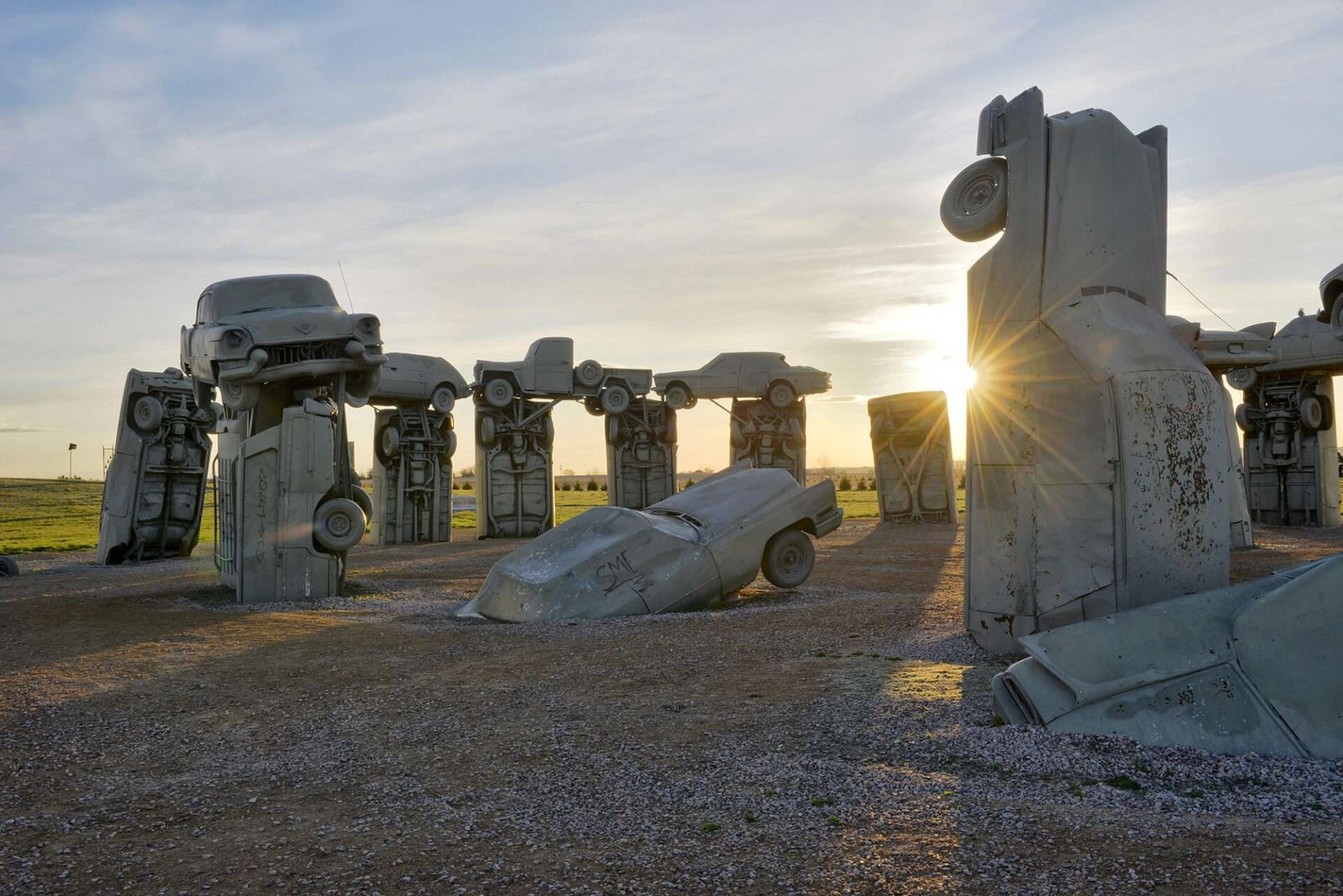 What is the most visited place in Nebraska? 6 Stonehenge Alliance, Carhenge