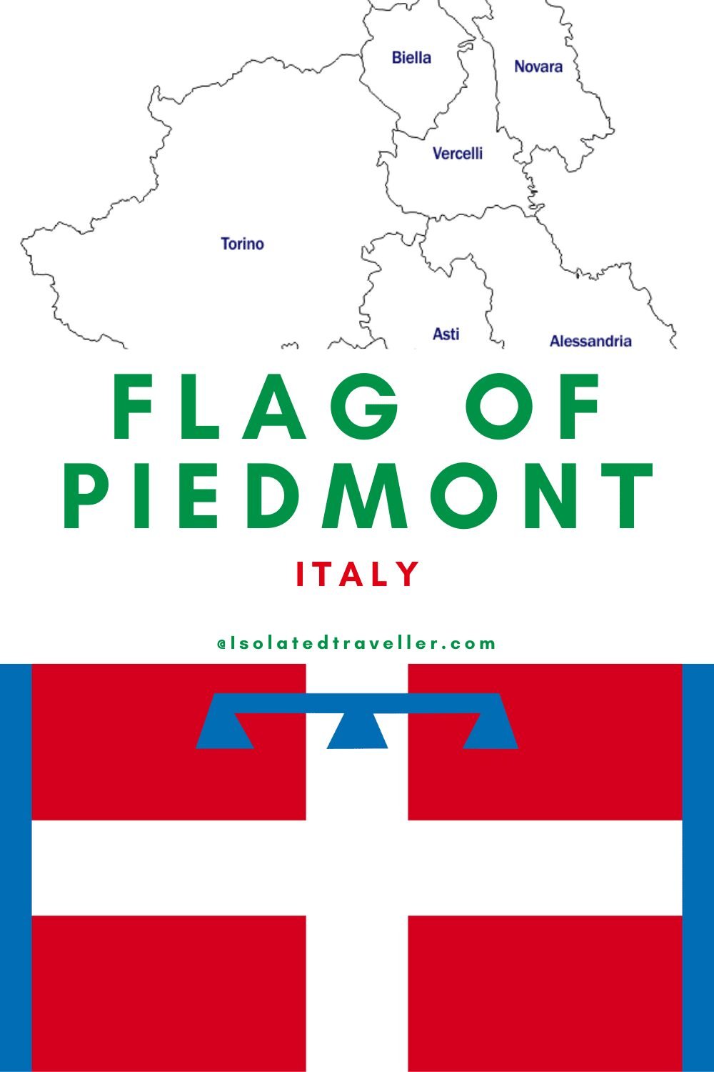 Flag of Piedmont