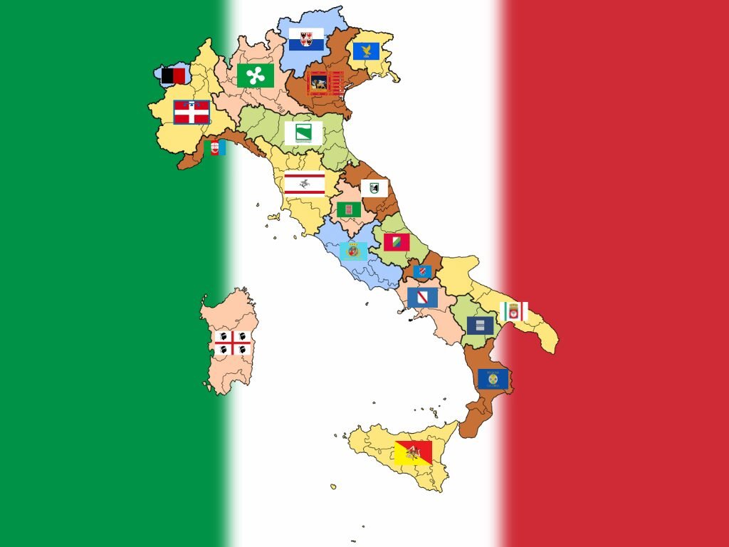 How many regions are there in italy? 6 Regions of Italy