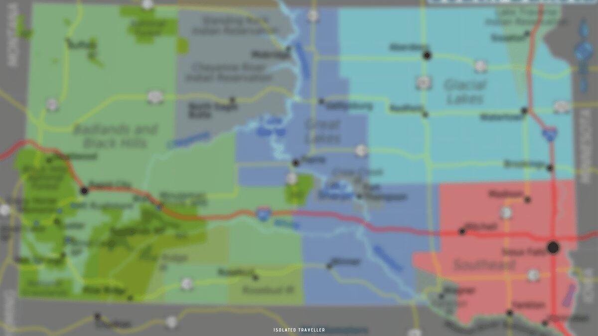 What States Border South Dakota?