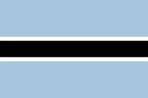 List of All Countries in Africa 9 Botswana Flag