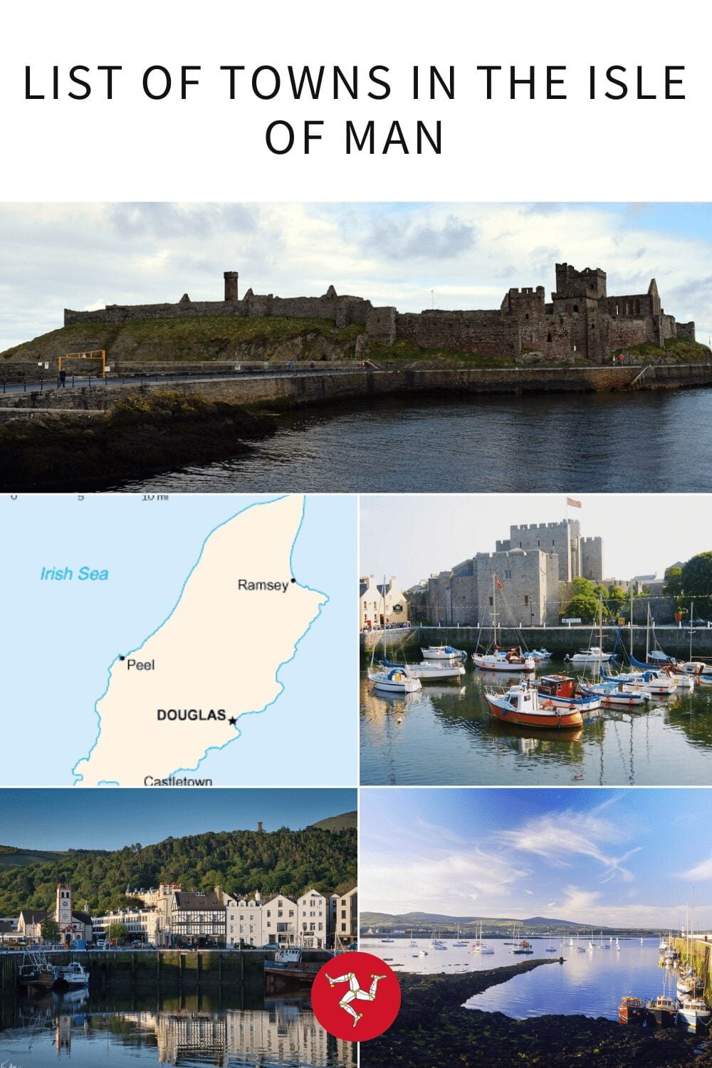 List of Towns in the Isle of Man