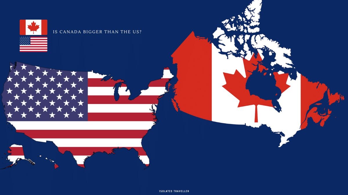Is Canada bigger than the US?