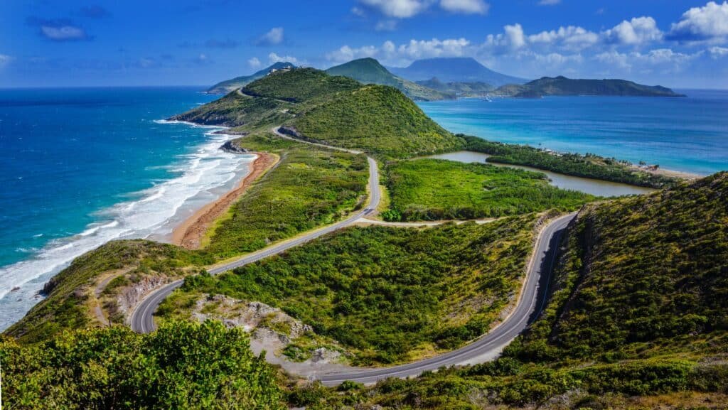 List Of Smallest Countries In The World 6 Saint Kitts and Nevis - Road