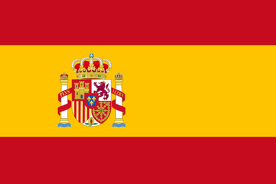 List of All Countries in Europe 54 Flag of Spain