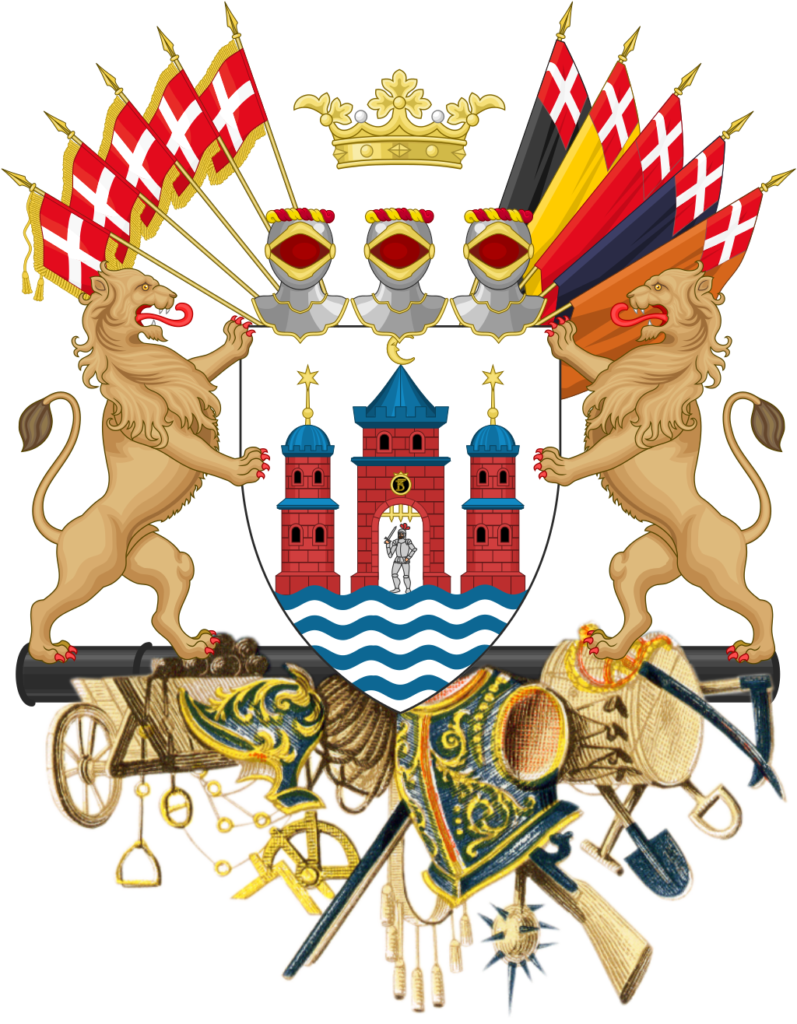 Coat of arms of Copenhagen 6 Greater coat of arms of Copenhagen