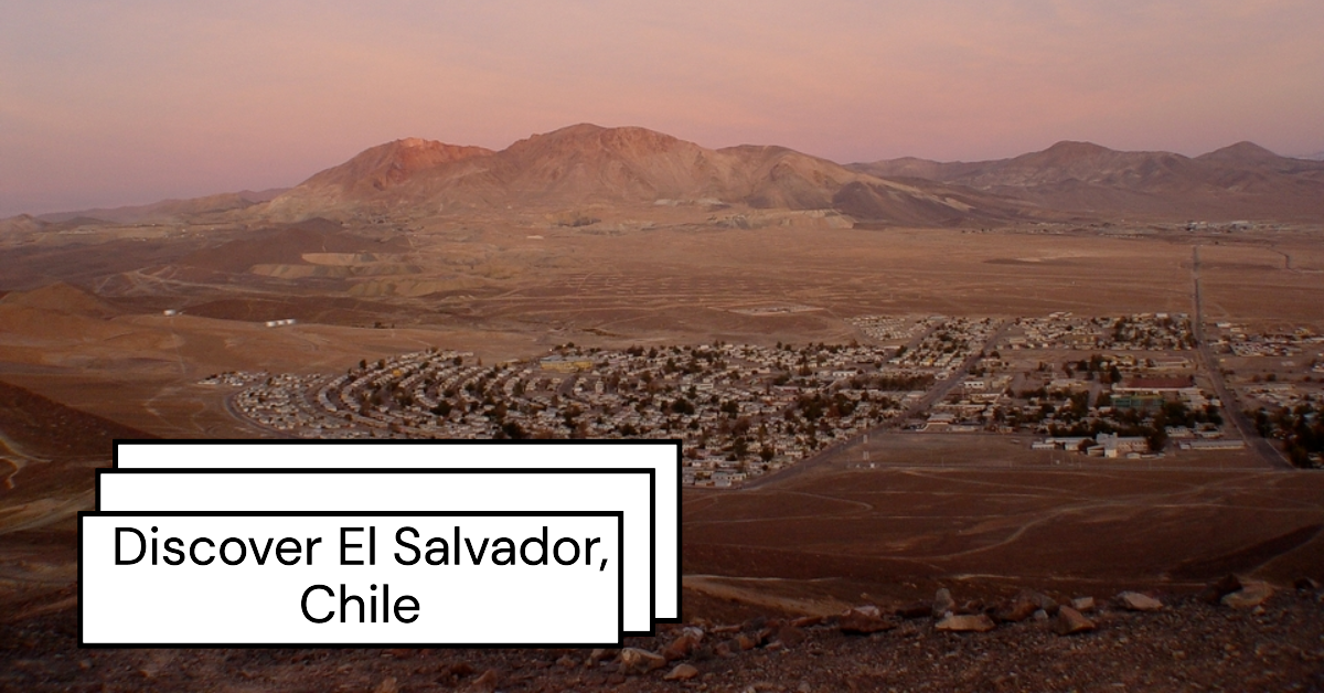 El Salvador, Chile 5 El Salvador, Chile