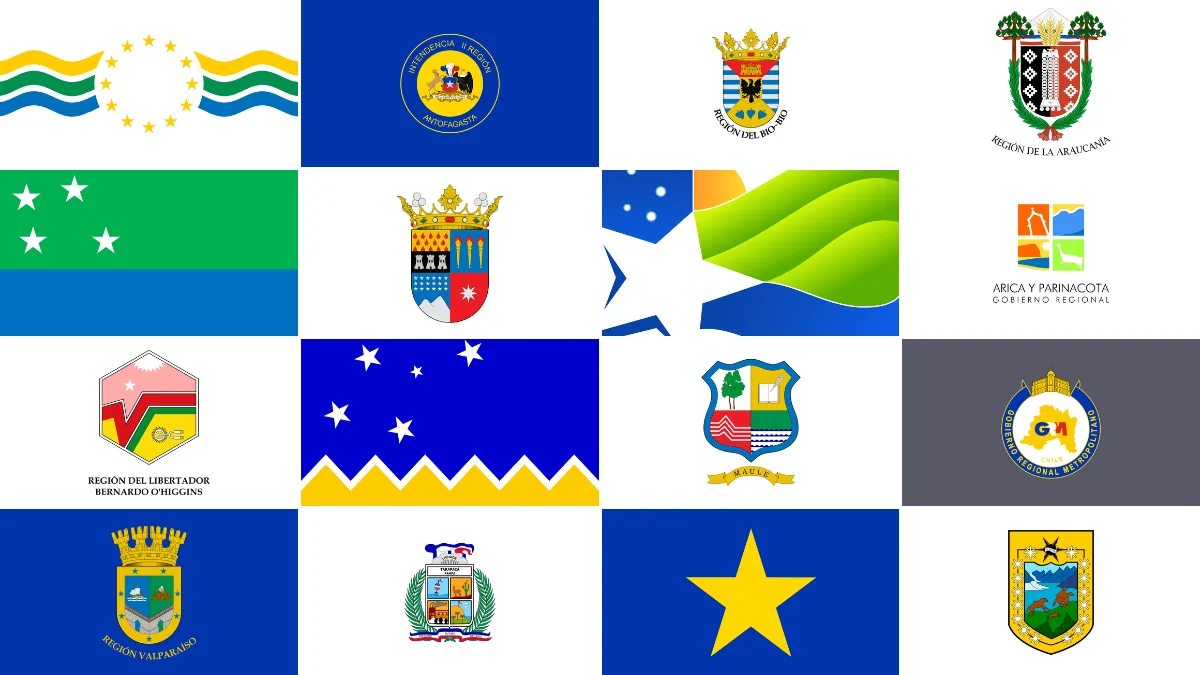 The Flags of the Regions of Chile 5 The Flags of the Regions of Chile
