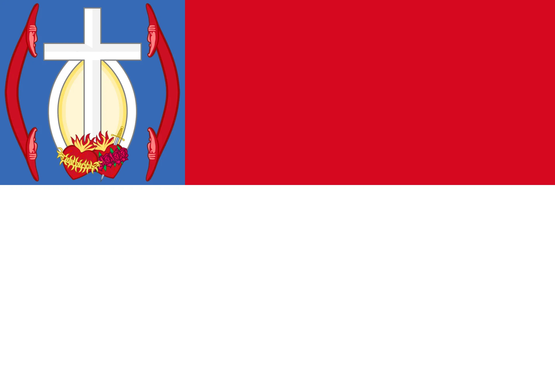 Flag of Easter Island 8 Former Easter Island flag - Used Between 1899-1902