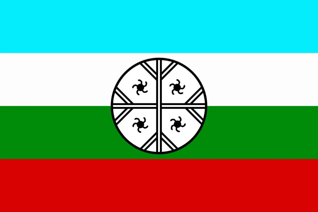 Flags of the Mapuche Territories 6 The Flag of Huenteche