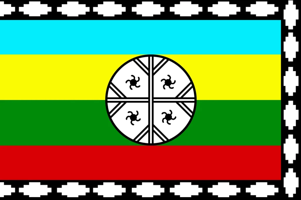 Flags of the Mapuche Territories 9 The Flag of Nagche