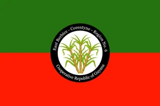 Flag of East Berbice-Corentyne Region 7 East Berbice-Corentyne Region Flag