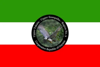 Flag of Upper Takutu-Upper Essequibo Region 7 Flag of Upper Takutu-Upper Essequibo Region