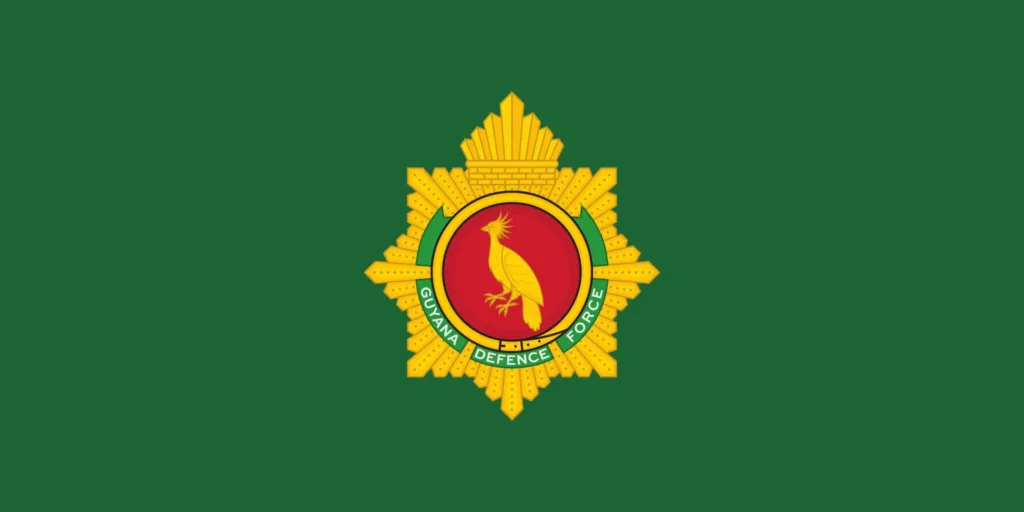 The Flag of the Guyana Defence Force 6 Flag of the Guyana Defence Force